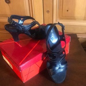 Aerosoles Black Sandals